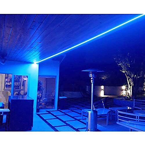 Image of Gesto 3 Meter Rope Led Strip Lights - Outdoor Lights Waterproof for Balcony Decoration,Home Decor & Interior Decoration | Decorative Lights for Diwali Decoration,Cove Light for Ceiling (Blue)