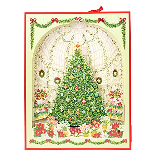 Caspari Entertaining Christmas The Garden Advent Calendar