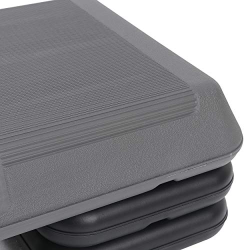 ZENY 28.5'' Aerobic Stepper Platform Aerobics Trainer Adjustable Exercise Fitness Workout Stepper Adjust 4
