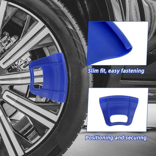 2pcs Tire Change Rim Protectors, Durable Plastic Wheel — view 3