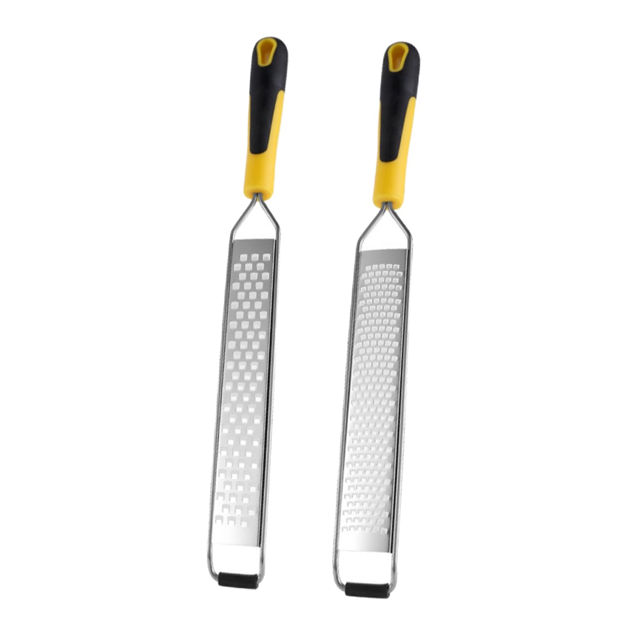 FUNOMOCYA Metal Cheese Grater Set 2 Pieces Fruit Vegetable Cheese Shredder Slicer