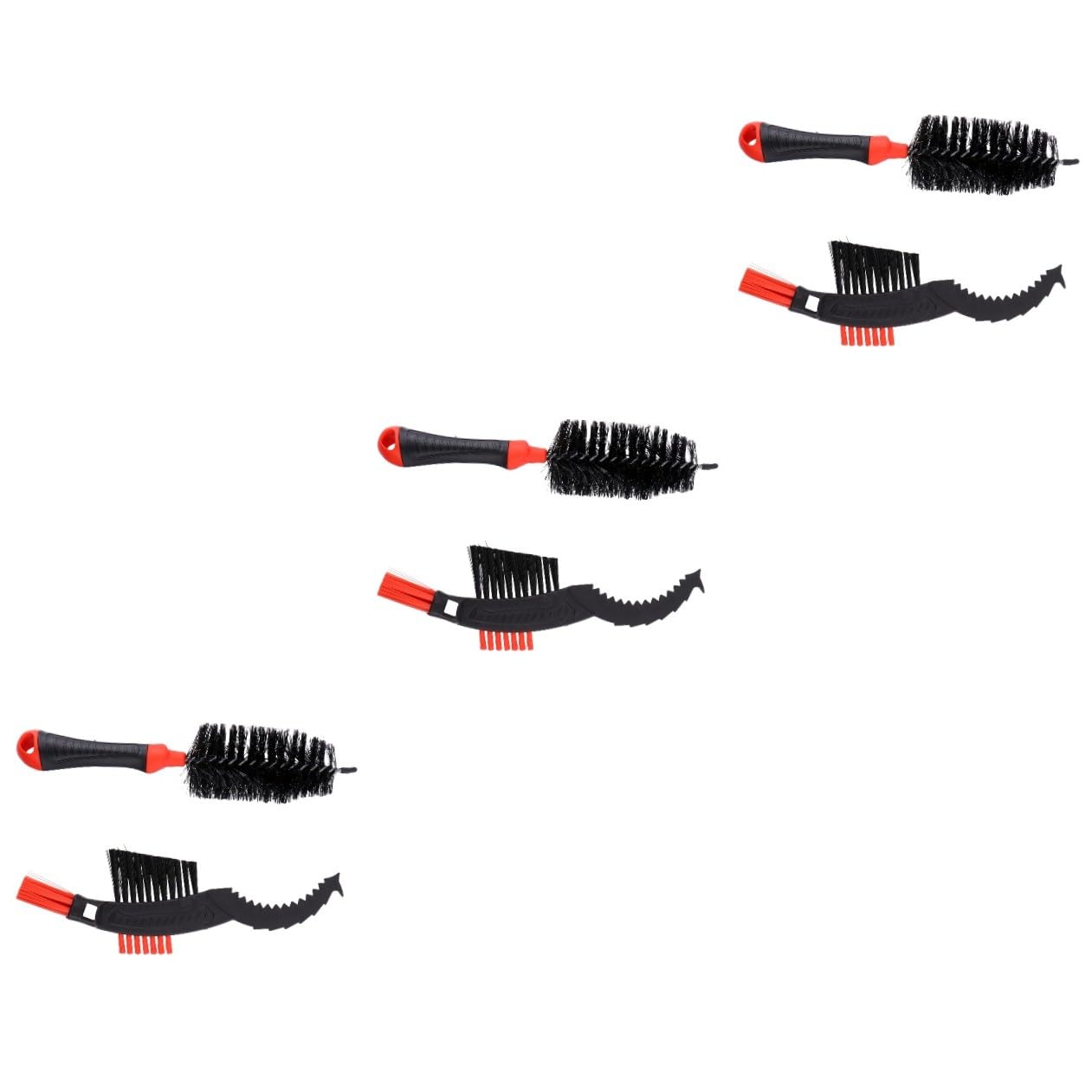 Toyvian 3 set Set Di Spazzole Per Pneumatici Spazzola Per Catena Di Bicicletta Pulitore Per Catena Di Bicicletta Spazzola Per La Pulizia Della Di 2 pezzi*3