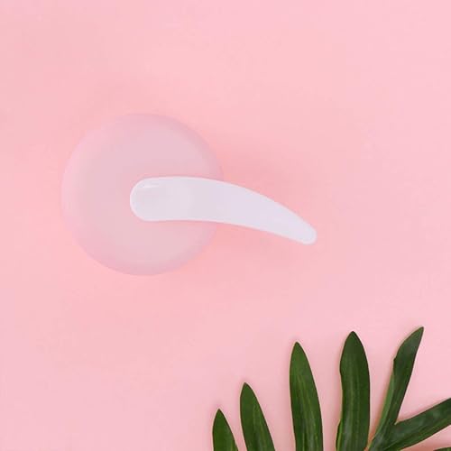 Miniatura 8 de FOMIYES Cucharas de mezcla, 50 unidades desechables de maquillaje, máscara facial, cuchara de plástico cosmético, espátula de plástico, herramientas