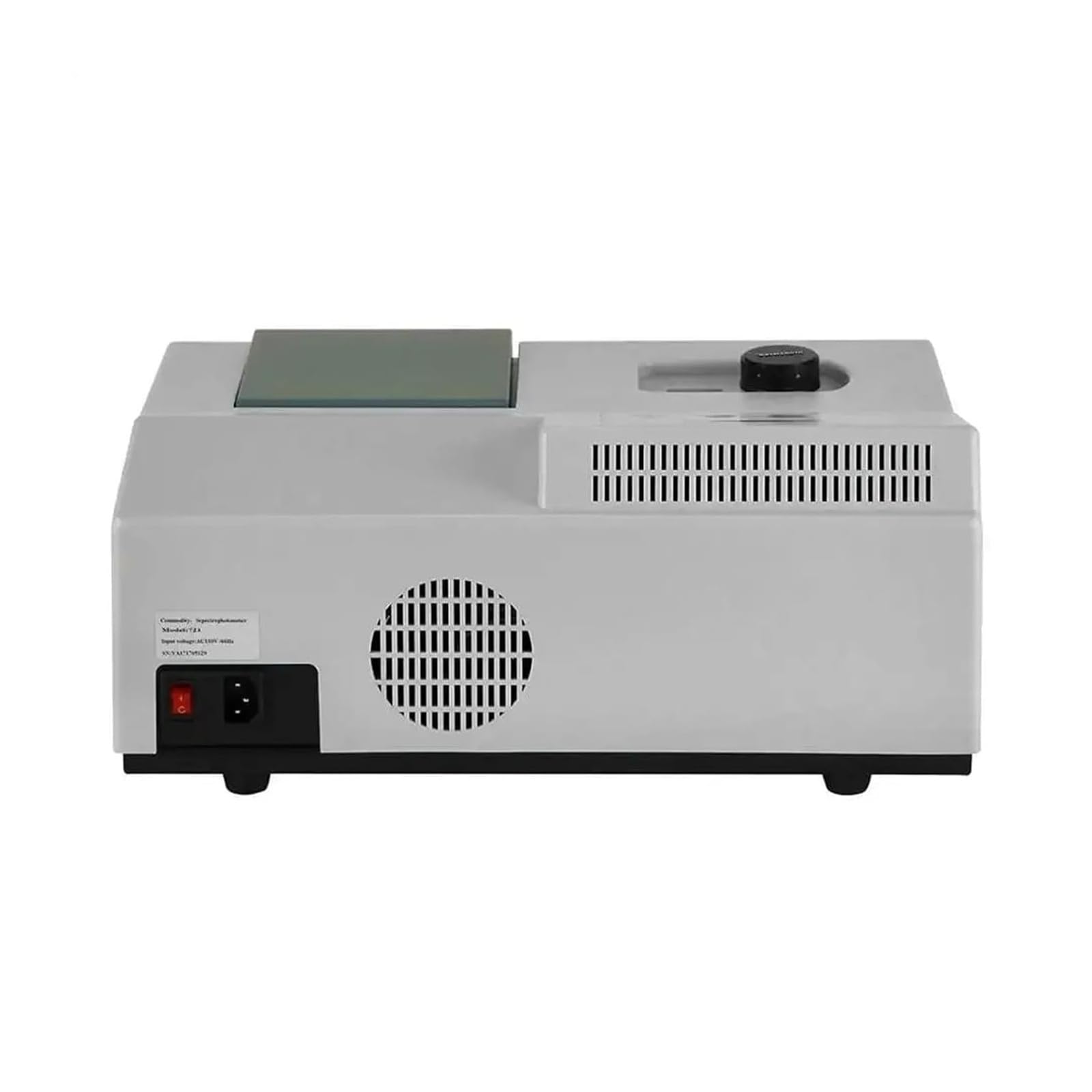 Espectrofotómetro UV-Vis fácil de usar para mediciones básicas de transmisión, espectrofotómetro de alta precisión 721N 722N 752N (Color: 722N, tamaño: 1)