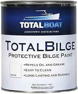 TotalBoat - 409320 TotalBilge Paint (White, Quart)