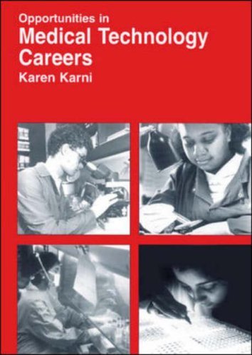Buy Opportunities in Medical Technology Careers: Clinical Laboratory Science (VGM opportunities series) — BookShops.in