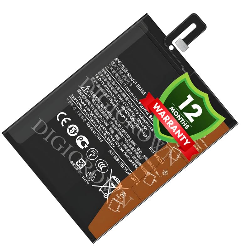 Image of Original BM4E Battery Compatible with Xiaomi Poco F1 - (4000 mAh) - 1 Year Warranty