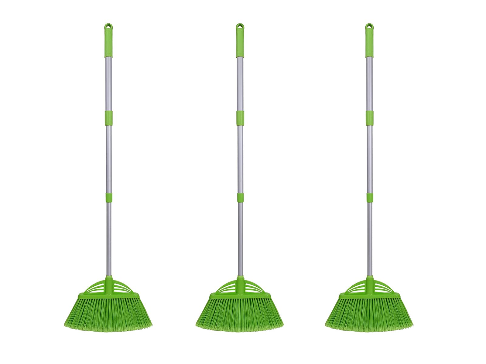 Balai télescopique en aluminium pour éviter le mal de dos pendant le ménage et jardin