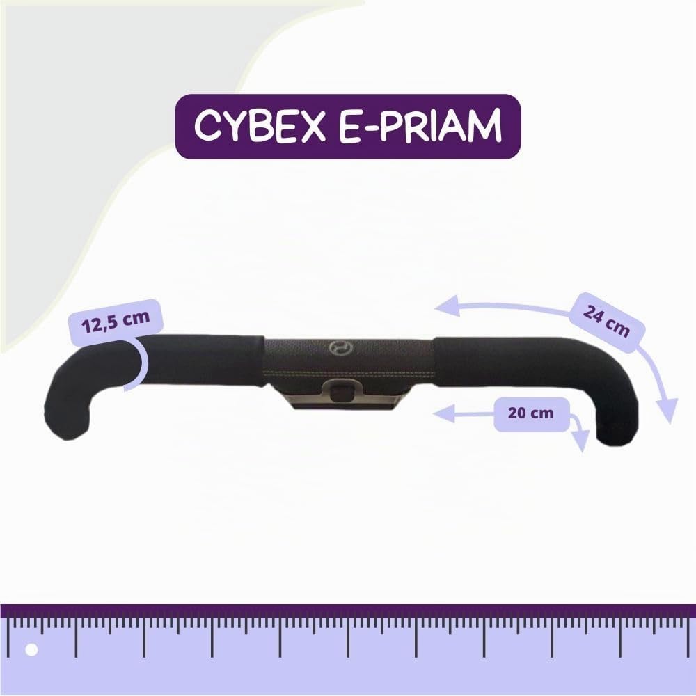 PROTEC TIF Neopren-Lenkerabdeckungen, kompatibel mit CYBEX E-PRIAM
