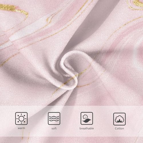 Cotton Toddler Underwear Floral Marble Texture Pink Cute Panties Girl Cartoon Underpants Briefs 2t3