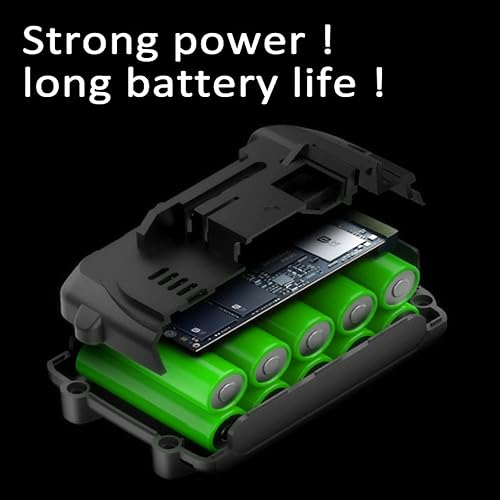 Miniatura 5 de Lavadora a presión inalámbrica, limpiador portátil con kit de accesorios de batería y cargador incluidos, boquillas 6 en 1, para coche, hogar, jardín