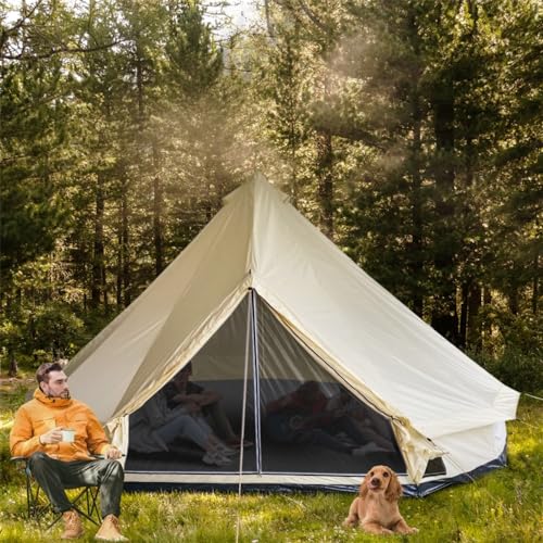 Carpa para camping 10 personas con protección impermeable y UV miniatura 2