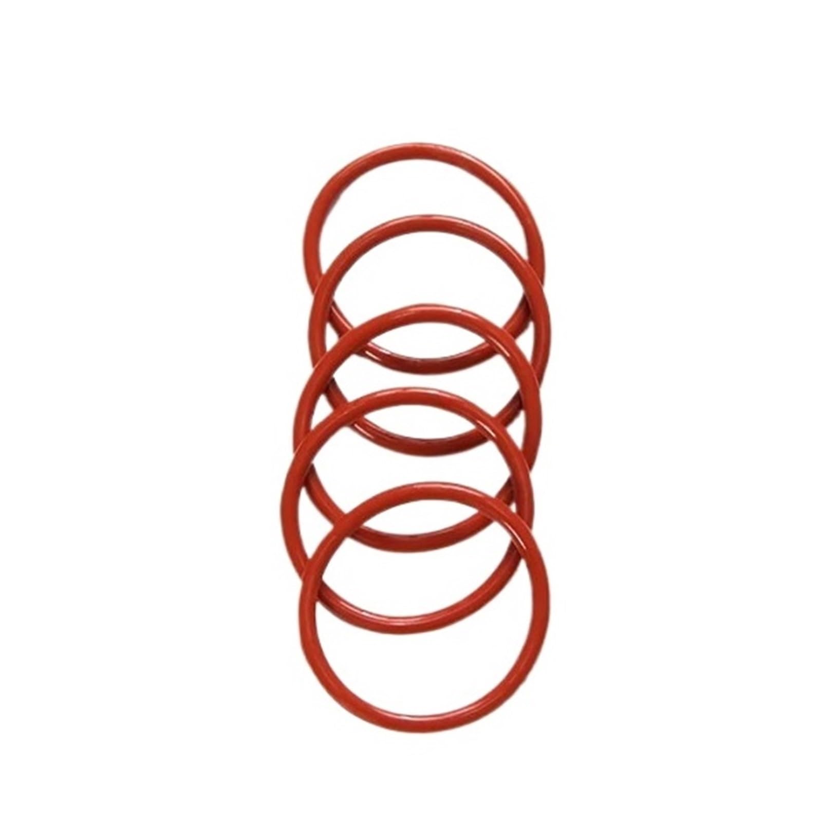 1 Zestaw Czerwonych Silikonowych Uszczelek Typu O-ring Do Naprawy Instalacji Hydraulicznych W Gospodarstwie Domowym