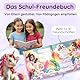 Rabano Art Freundebuch Schule Mädchen, Einhorn Geschenke für Mädchen, Schulfreundebuch, Freundebuch Grundschule