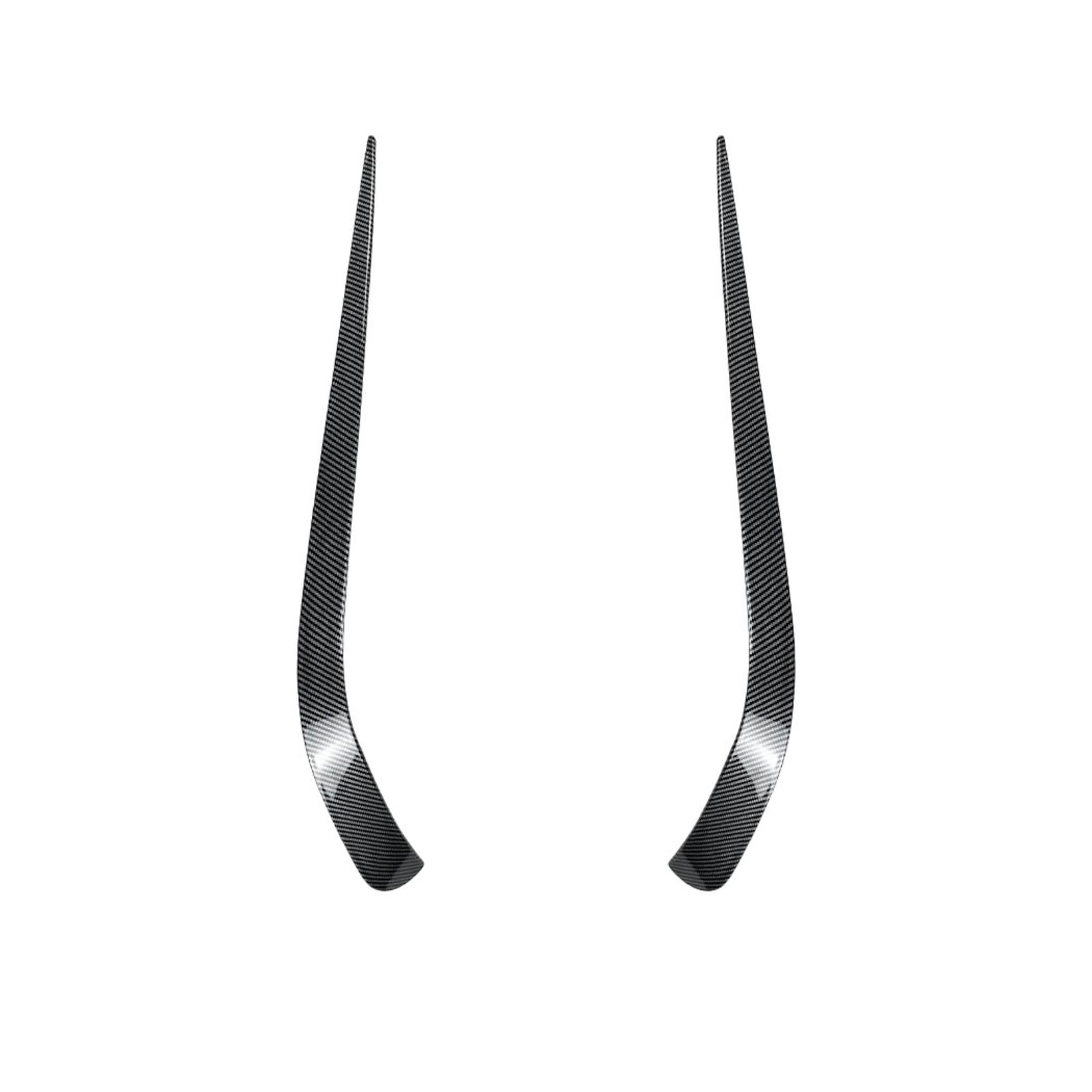 Spoiler Frontale Auto per Alfa Romeo Giulia Standard Edition 2015-2022, Paraurti Anteriore Auto con Spoiler Rinforzato Coltello da Vento Anticollisione,Carbon Fiber
