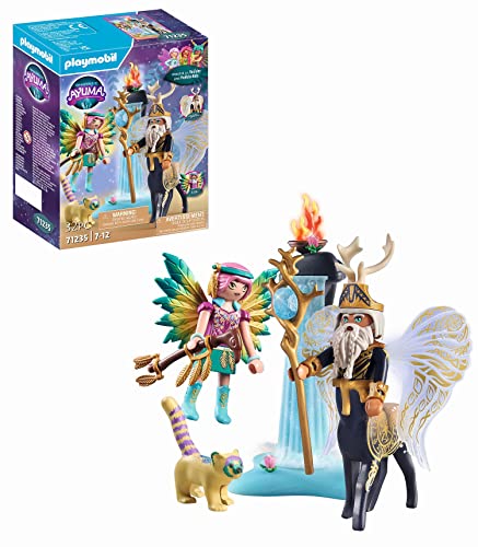 PLAYMOBIL Adventures of Ayuma 71235 Abjatus mit Knight Fairy Hildi, Spielzeug für Kinder ab 7 Jahren