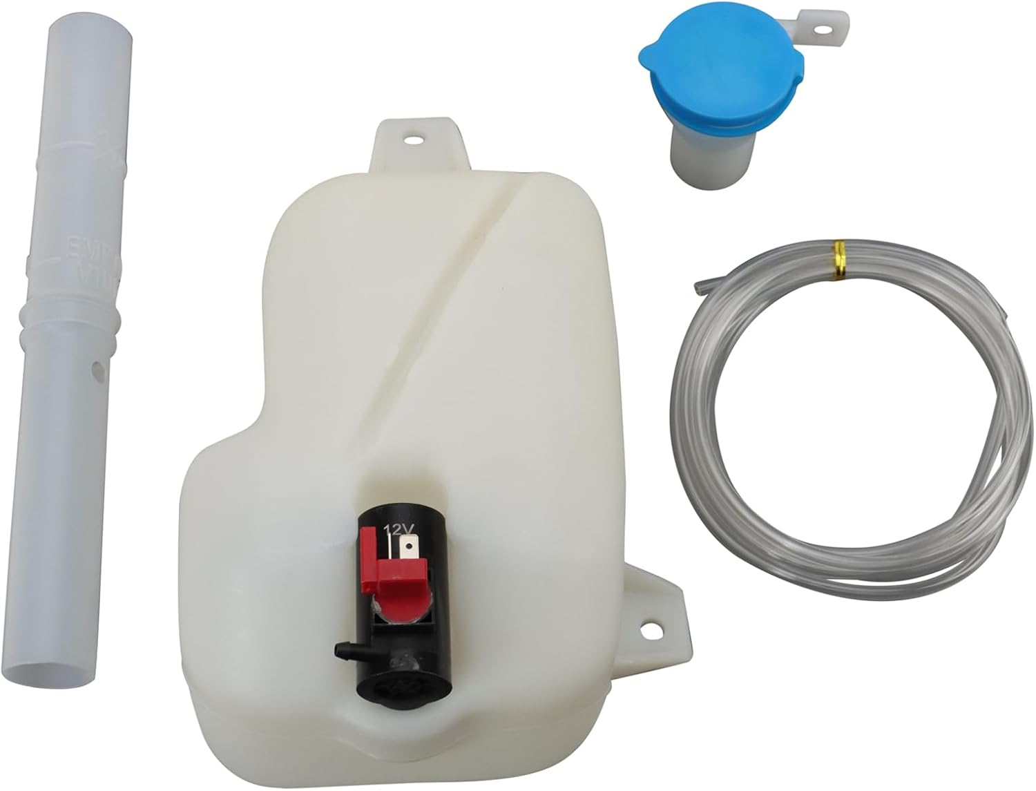 TRQ Windshield Washer Reservoir Compatible with 1990-1993 Honda Accord HO1288105