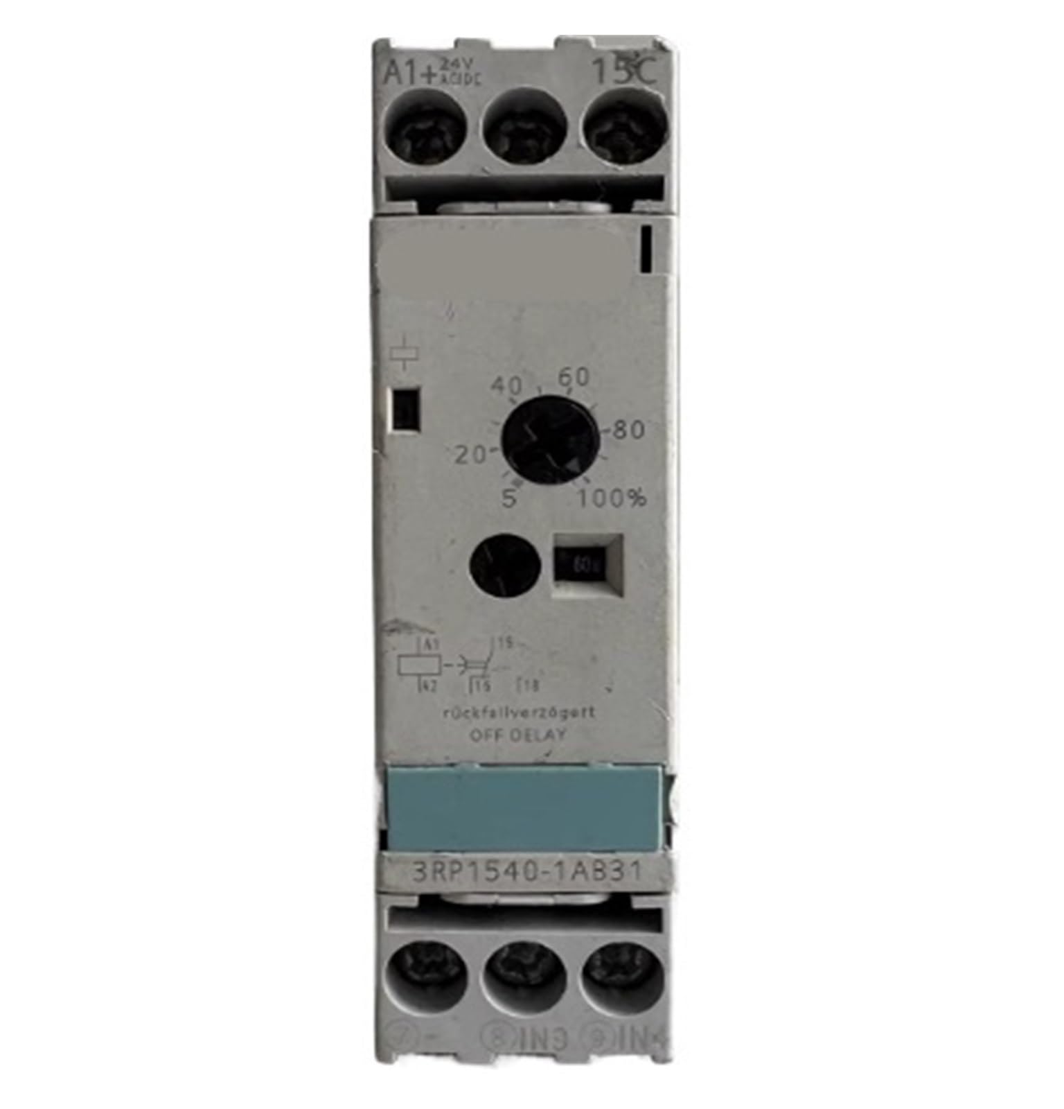 Relais 3RP1540-1AB31 composant électronique de temporisation industrielle