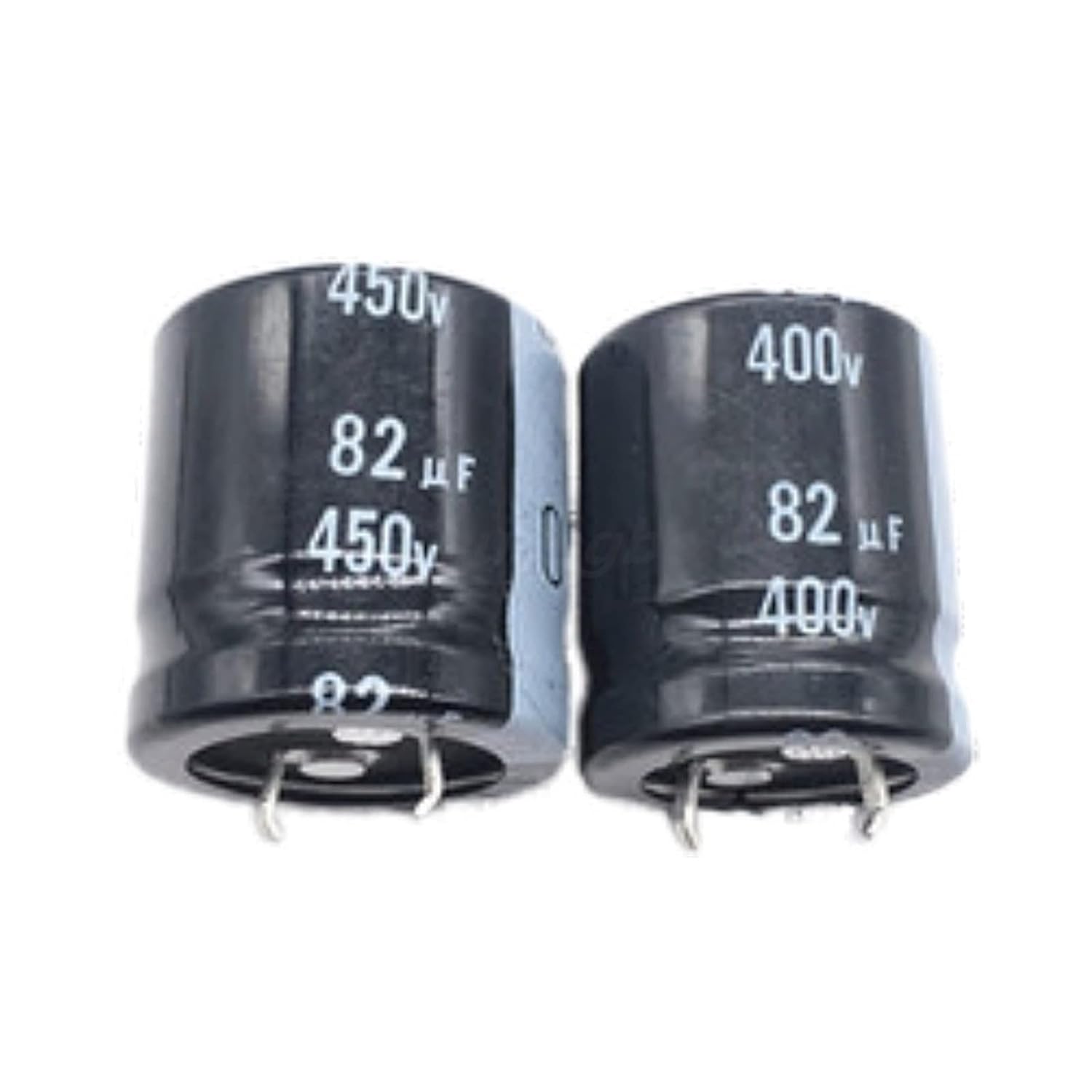 2-5pcs 82UF 400V 450V 22X30 25X30 25X25MM Aluminum Electrolytic Capacitor 400V82UF 450V 82UF 22X25 22X30 25X25MM(400V82UF 25X30 5PCS)