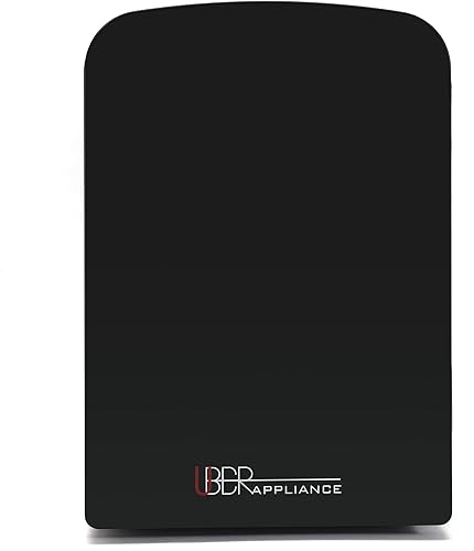 Miniatura 2 de Uber Appliance Mini refrigerador para belleza, cuidado de la piel, maquillaje y almacenamiento de cosméticos con pizarra blanca de borrado en seco -