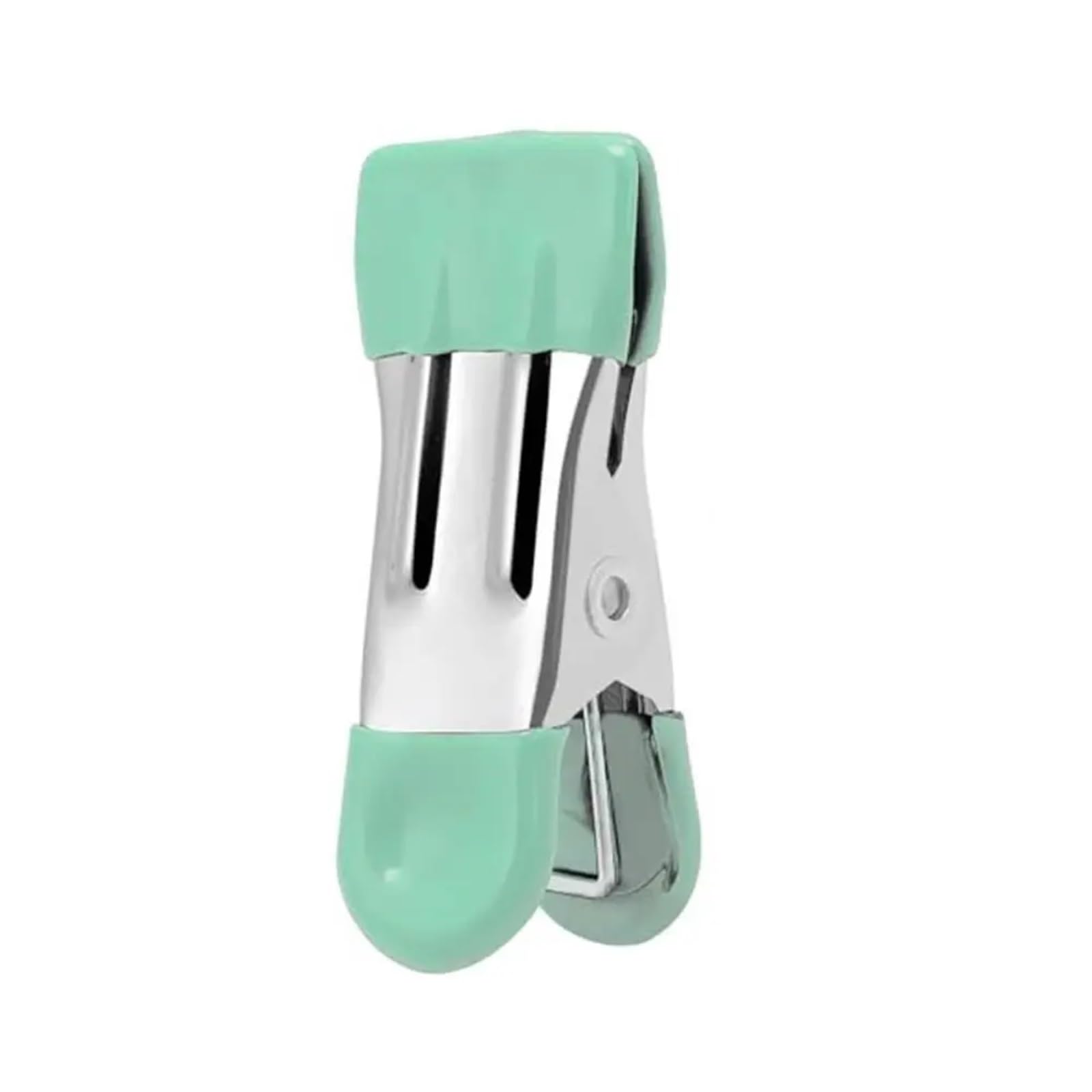 50Pcs Traceless Clips Heavy Duty Pants Clip For Photo Drying Clothesline Laundry Sock Stainless Steel Clothes Peg(Green)
