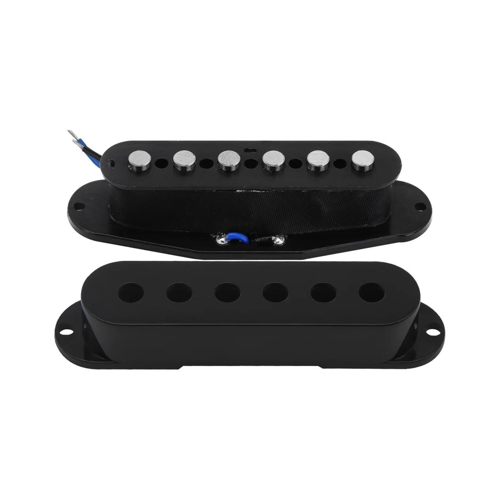 3 Teiliges Alnico 5 Tonabnehmerset Dual Rail Und Single Coil Bk Für SSS E Gitarren