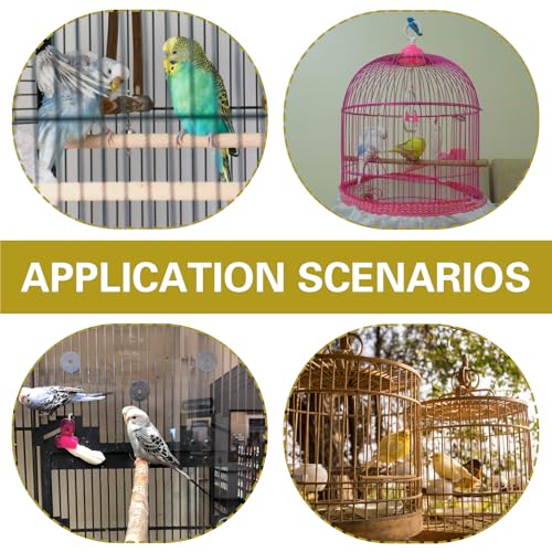 Forro de gaiola de pássaro, 100 peças, grande filme plástico PE descartável de 100 cm, forro de pape