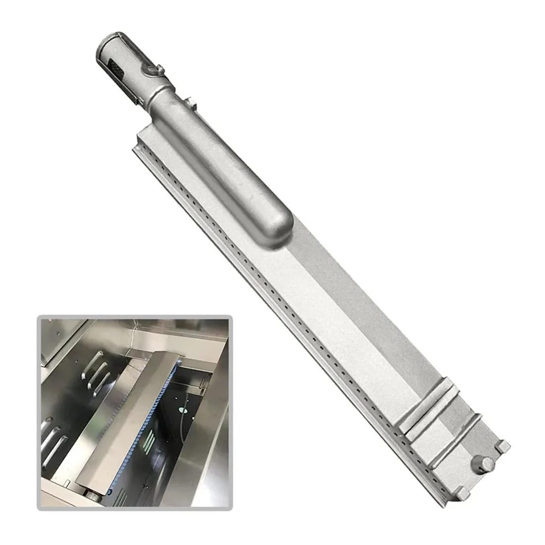 Quemador Parrilla Gas Acero Inoxidable 304 16 Pulgadas Repuesto