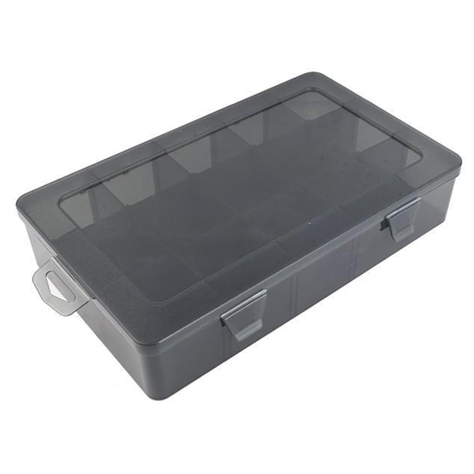 Parts Organizer 9/12 / 15/18 / 24 Compartments Organizer with Removable Dividers for Hardware Screws Bolts Nails Beads Storage Container
