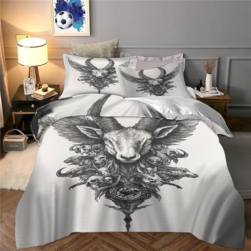 Housse de Couette Fermeture Éclair 140x200 Anti-Allergie Confort - 6