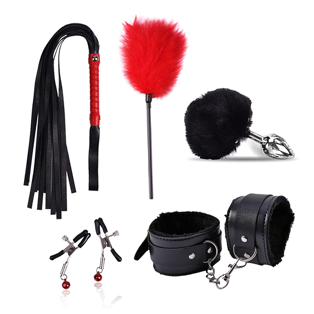LT6-DSH Menottes et Fouet équipement de Flirt amusant-300