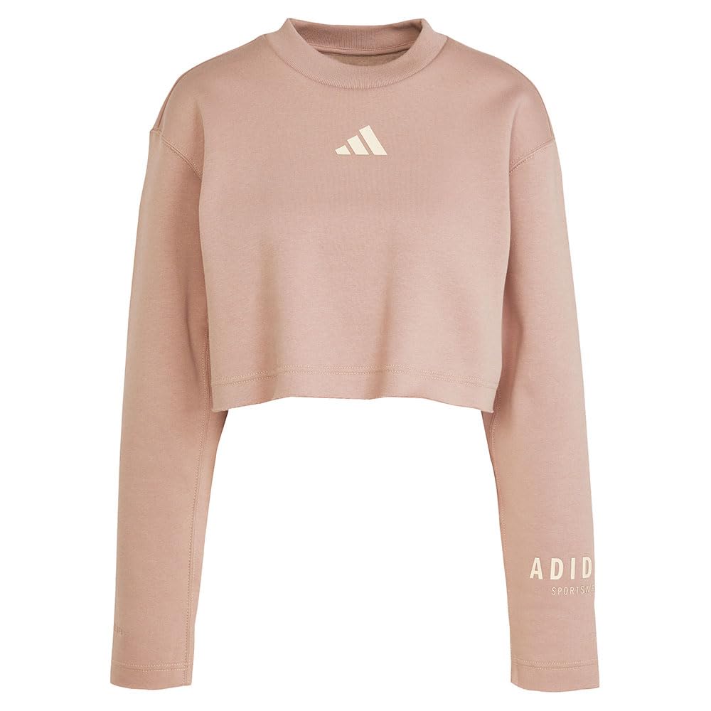 adidas All SZN Crop Graphic Sweatshirt XS, Różowy kolor, XS