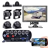 JOINLGO 8 Channel Hard Drive Mobile Vehicle Car DVR MDVR GPS WiFi 1080N Video Recorder Kit Remote...