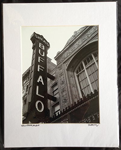 Buffalo Scenic Prints Shea's Performing Arts Center Black and White 8"x10" Print in