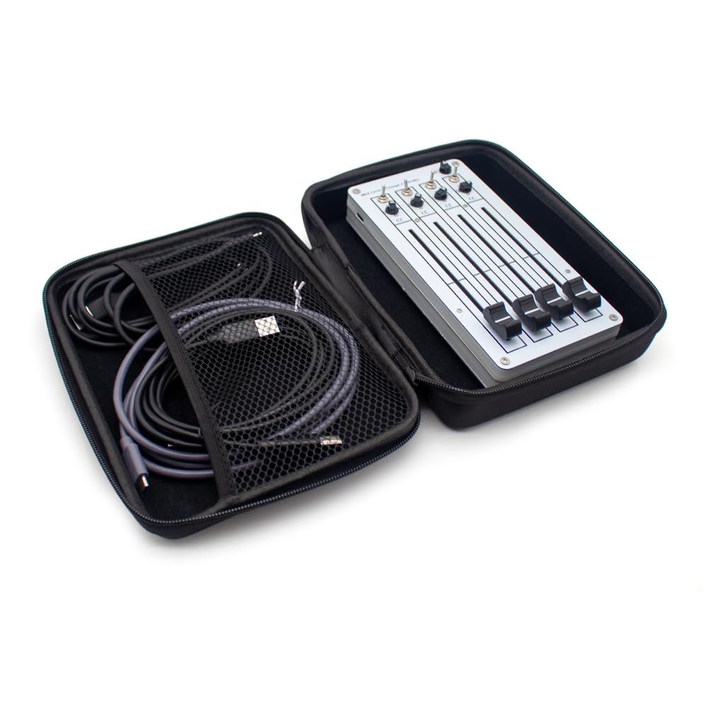 Controlador MIDI CC USB de 4 Faders, Mezclador DAW y Control de Plugins para Producción Musical