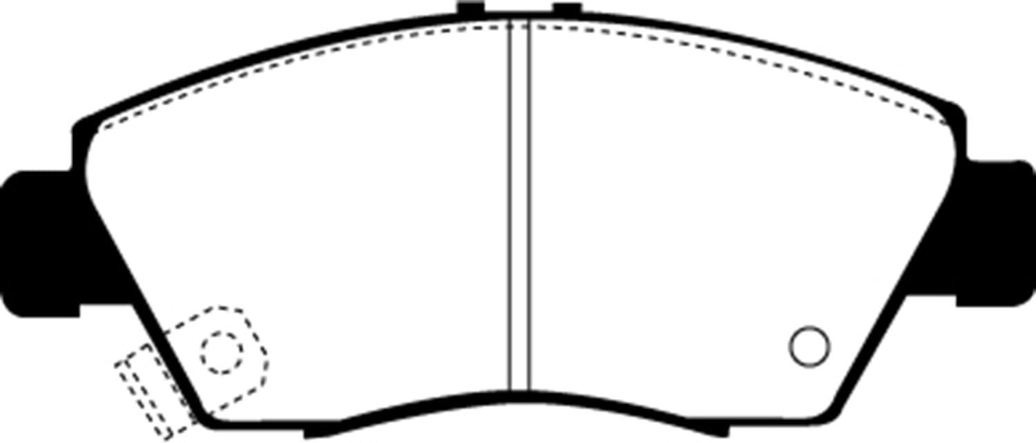 EBC Brakes UD621 Ultimax OEM Replacement Brake Pad