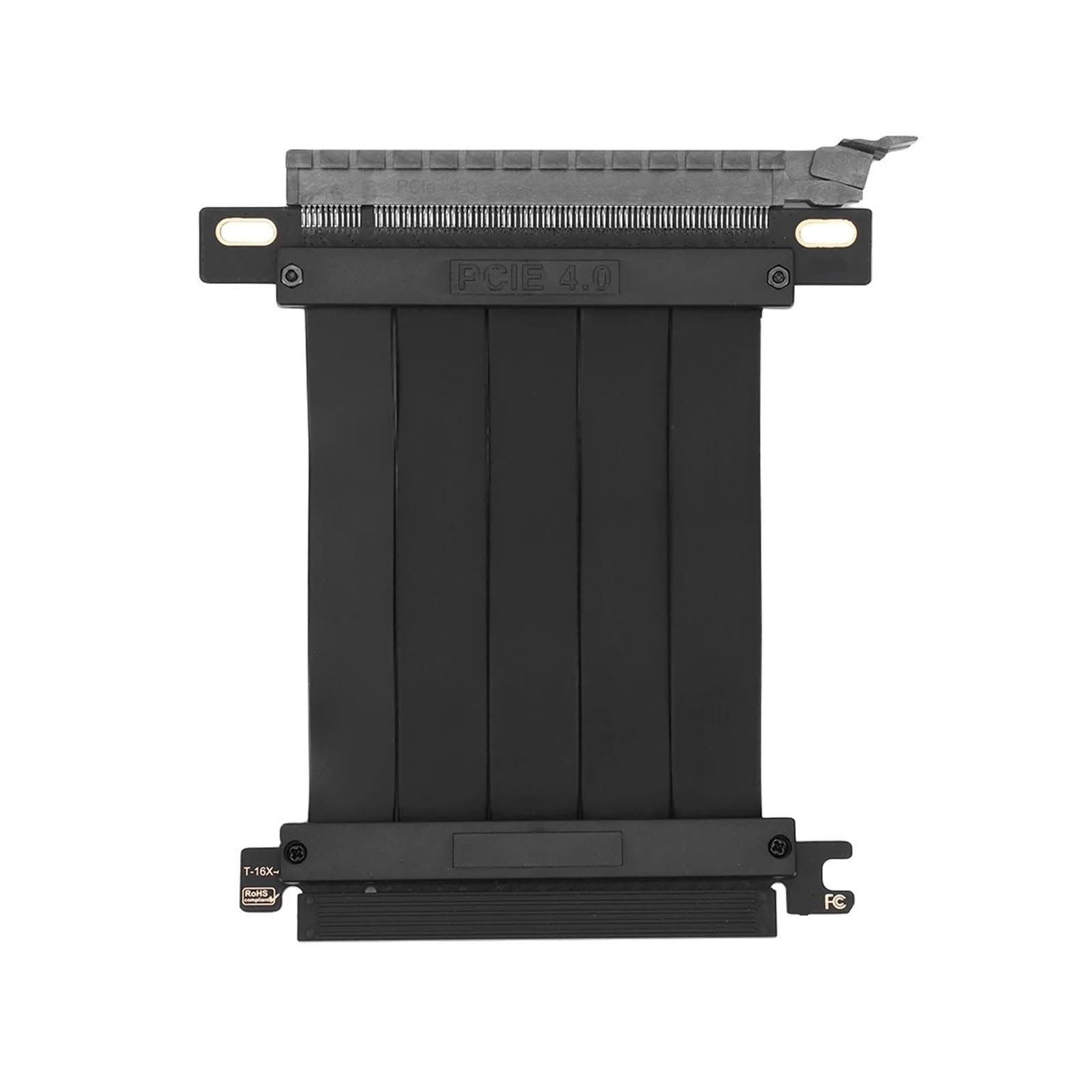 PCI-E3.0/PCI-E 4.0 X16 kabel riser PCI-E 16x przedłużacz karty graficznej 90/180 stopni montaż pionowy -150 mm/200 mm (PCIE4.0 20 CM 180)