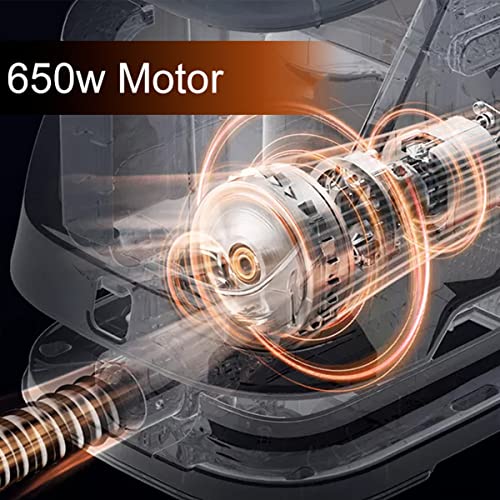 Tapijtreinigingsmachine, Kleine Stofzuigers, 1.2L Schoon 1.4L Vuilwatertank 5m Snoer 650w Zuigkracht 14kpa, Voor Thuis/Kantoor/Huisdier/Auto/Haar, enz.,A - Image 5