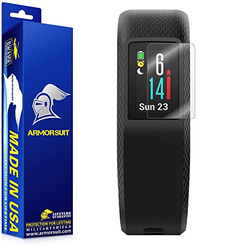 ArmorSuit Garmin Vivosport Screen Protector (2 Pack) Full Coverage MilitaryShield Screen Protector for Garmin Vivosport -HD Clear Anti-Bubble
