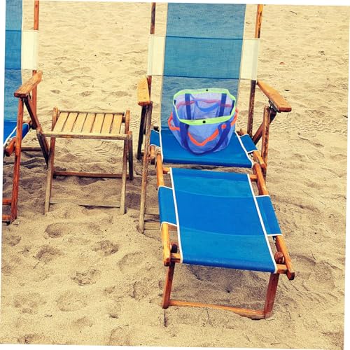 Happyyami Multi-Pocket Mesh Beach Bag Sandproof Waterproof Swim Tote Foldable Handbag for Boys and Girls and Adults for Pool Travel and Family Outings4