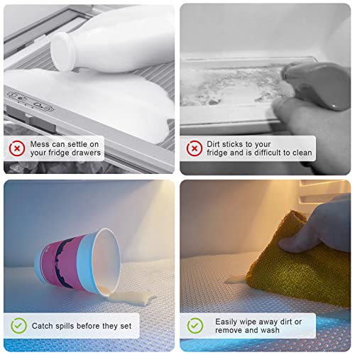 Protector de cajones de cocina EVA, forro impermeable para mantener tus armarios impecables 7