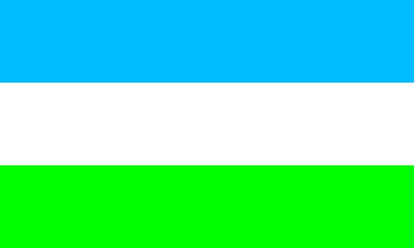 Drapeau Large San Bernardo Cundinamarca pavillon Colombie grand format