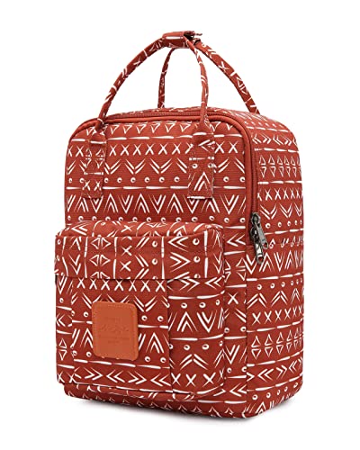 HotStyle Bestie Mini-Rucksack, mehrere Farben und Muster, kleine Größe, SD298e, Boho, Rot, Einheitsgröße, Gemustert