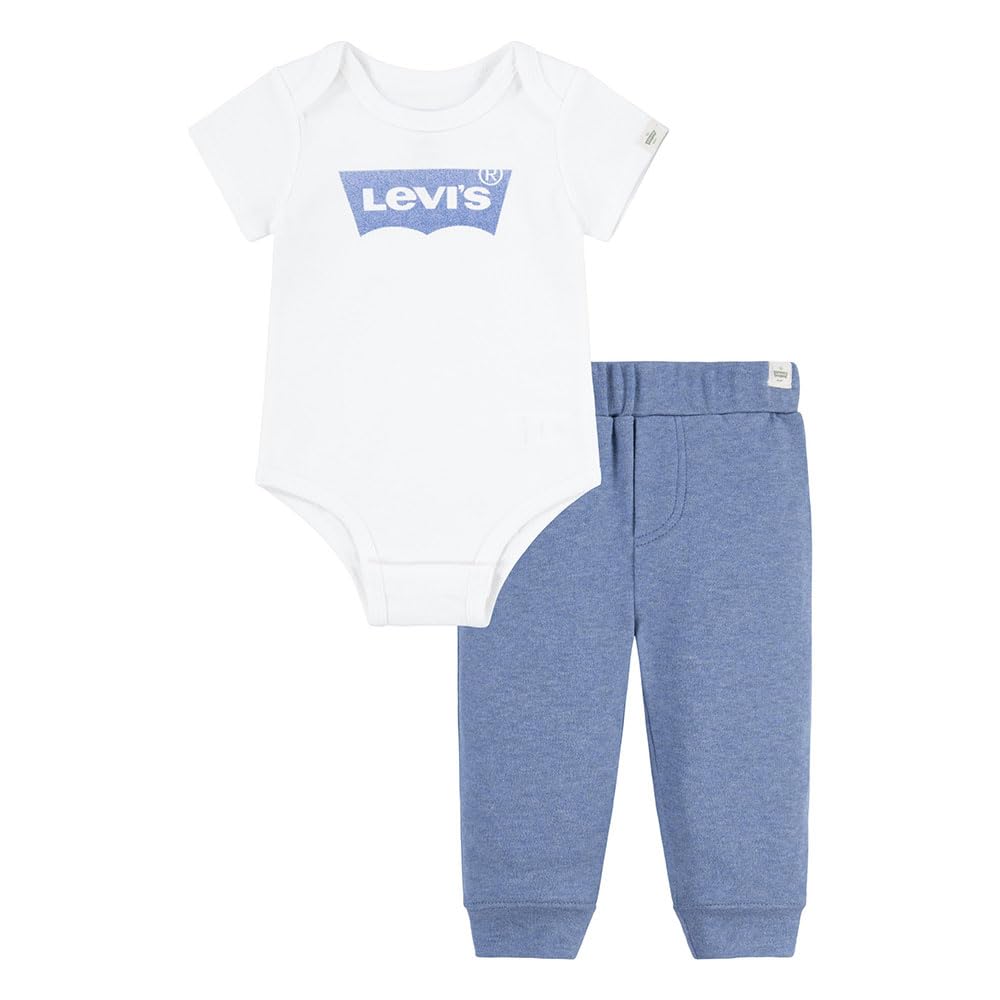 Levi's LVN Batwing Bodysuit Set 6ek336 Trajes coordinados para Bebés