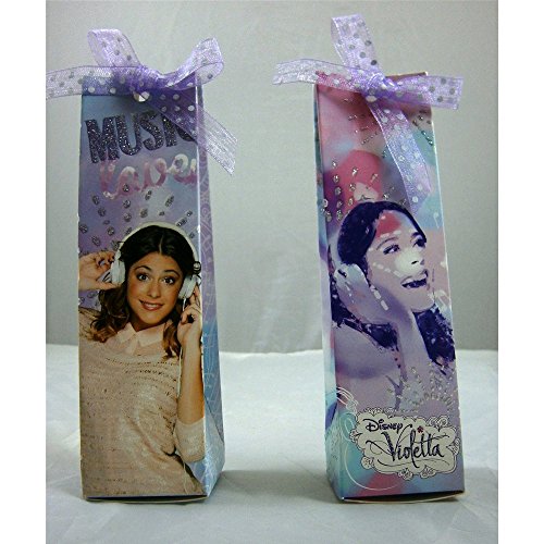 Bomboniera Violetta Scatolina Piramide Disney Portaconfetti Cm.14X4X4