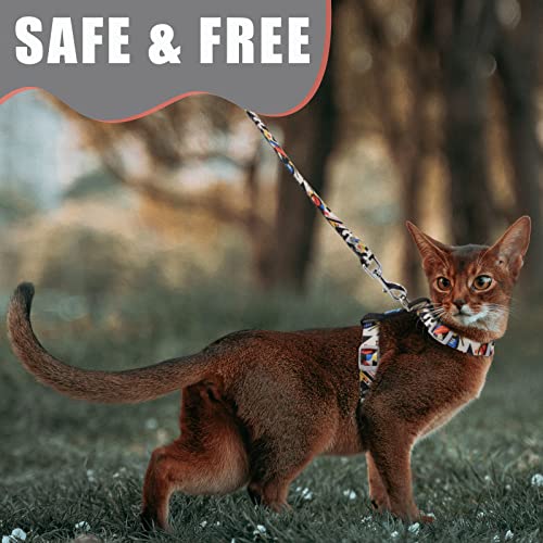 Supet Cat Harness and Leash Escape Proof for Small Large Cats, Adjustable Cat Collars Harnesses & Leashes for Walking… - Image 8