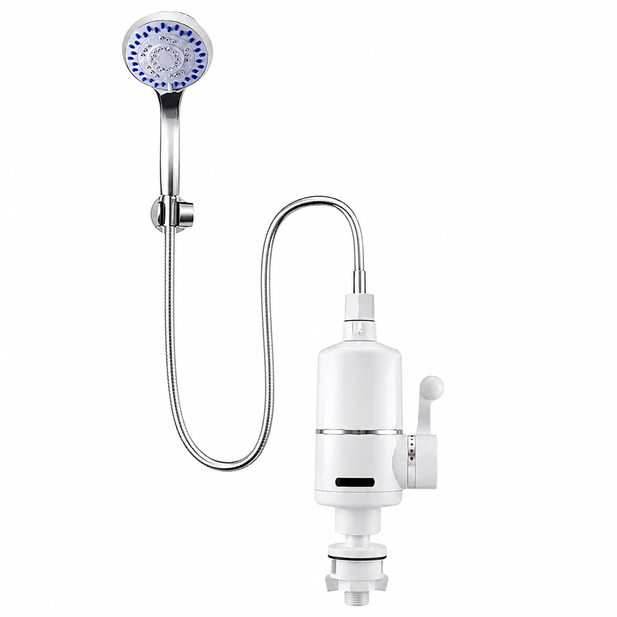 3000 Watt Tankless Electric Hot Water Heater Faucet with Shower and Temperature Adjustable Knob-image-17