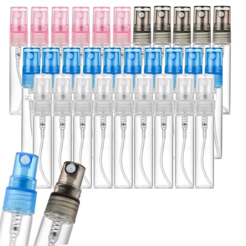 Mini flacons rechargeables en verre pour échantillon de parfum - 2