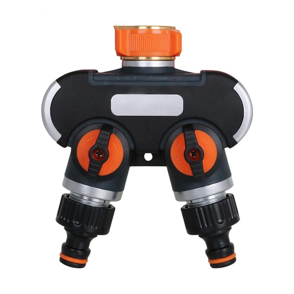Adaptateur d'irrigation à 2 voies connecteur raccord tuyau de jardin