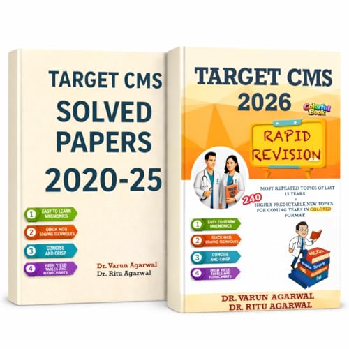 Target CMS Solved Papers 2020–2025 + Target CMS 2026 Rapid Revisi...